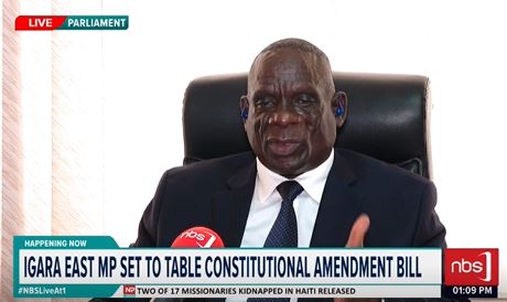 Show the person tabling the constitutional amendment bill 2021